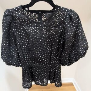 Gracia Puff-Sleeve Blouse, Size S, Brand New